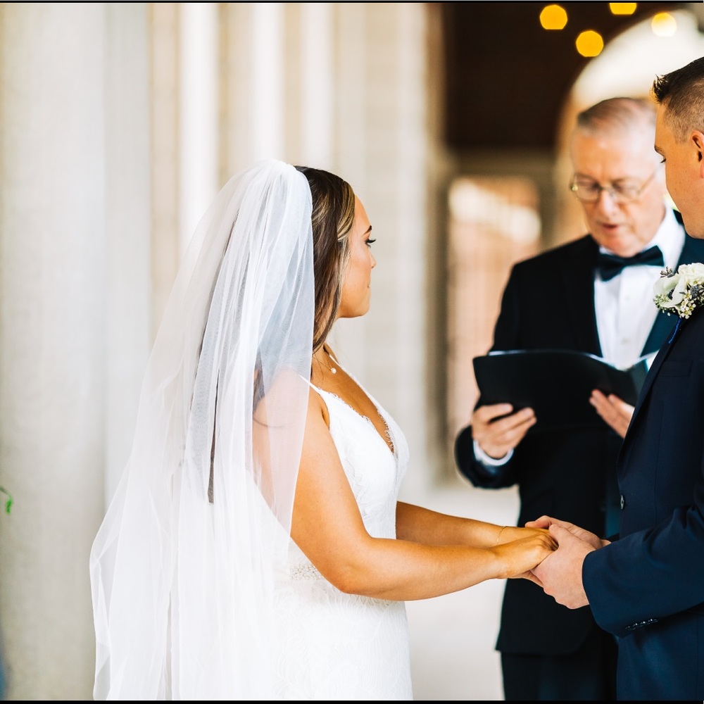 Ivory 40” Veil